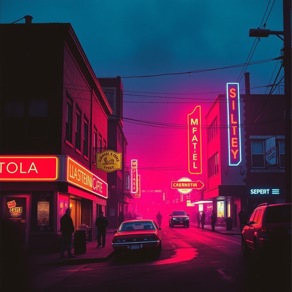 Neon Street Movie Poster